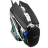 forev mysz przewodowa mechaniczna podswietlana gaming czarny fv-507