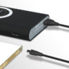 somostel kabel usb - typ-c 3.1a 30w 3m quick charge qc3.0 czarny sms-bt03