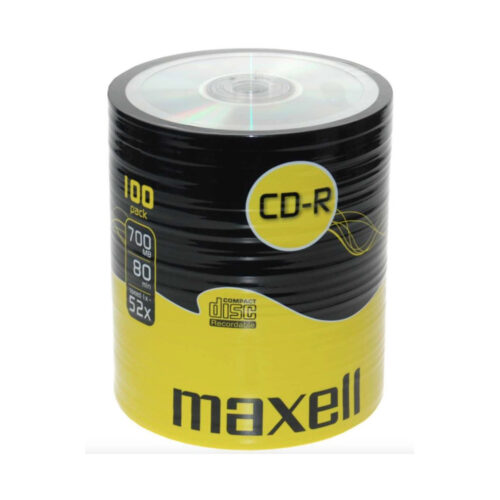 maxell płyta cd-r 80 100szt 52x 700mb shrink