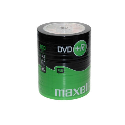 maxell płyta dvd-r 47 16x100 4.7gb shrink - video