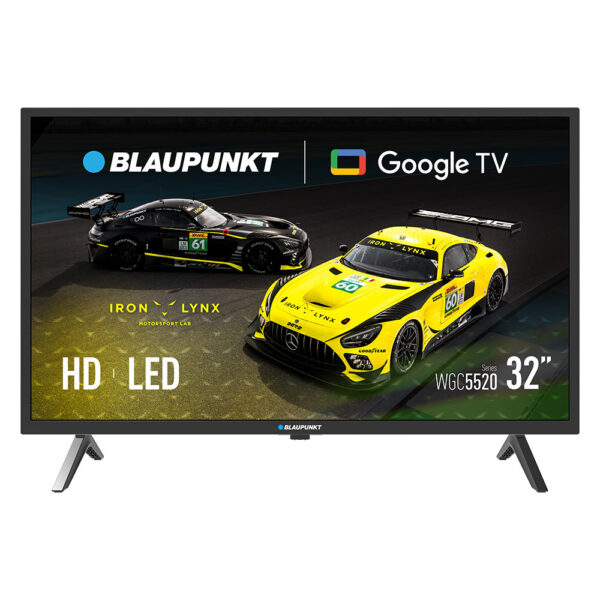 blaupunkt telewizor smart tv google tv hd ready 32" czarny 32wgc5500s