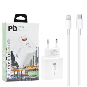ecobox ładowarka bezprzewodowa do apple watch cable magsafe usb + ładowarka sieciowa usb 1a biała