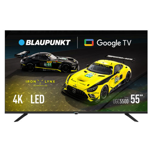 blaupunkt telewizor smart tv google tv uhd 55" czarny 55ugc5500s