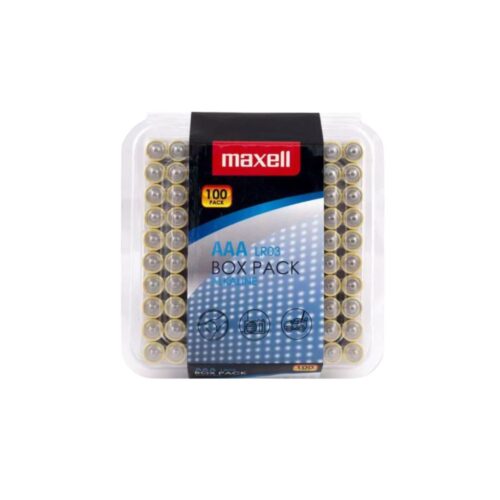 maxell bateria alkaiczna lr03 aaa 100szt