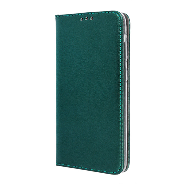 kabura magneto samsung a12 / m12 ciemno zielony etui book portfel pokrowiec