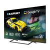 blaupunkt telewizor smart tv google tv uhd q-led 55" czarny 55qbg6000s