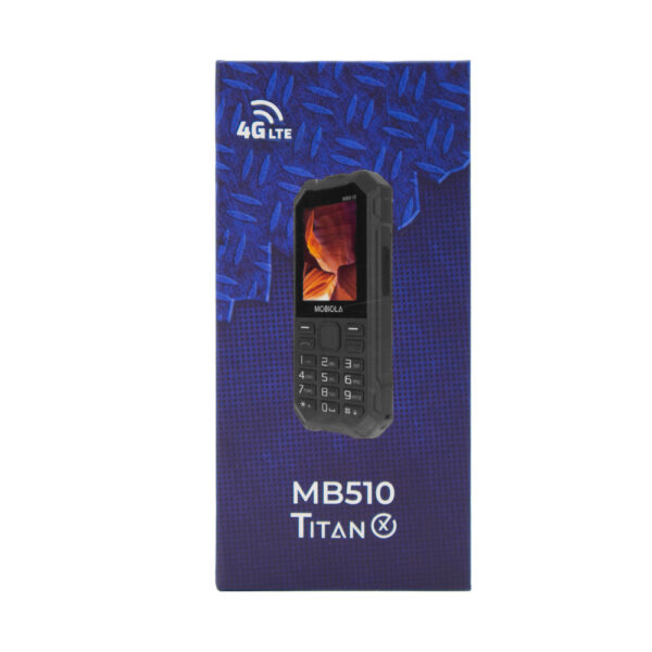 mobiola telefon dla seniora mb510 titanx 4g czarny